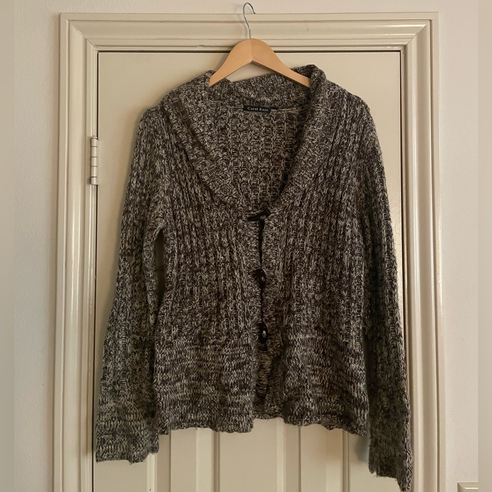 Carol Rose Knit Cardigan, M